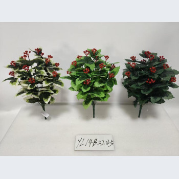 YL14B22025 14头连体丝印叶